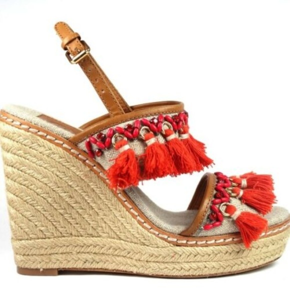 Tory Burch Shoes - SO CUTE!!!! Tory Burch Niyah Wedge Sandal